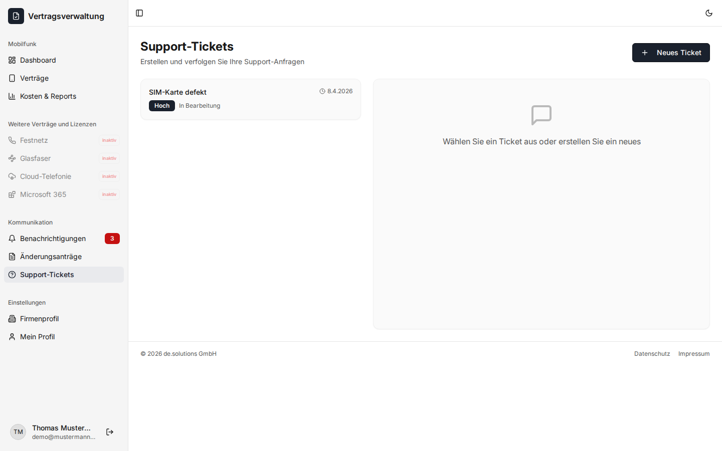 Support-Tickets